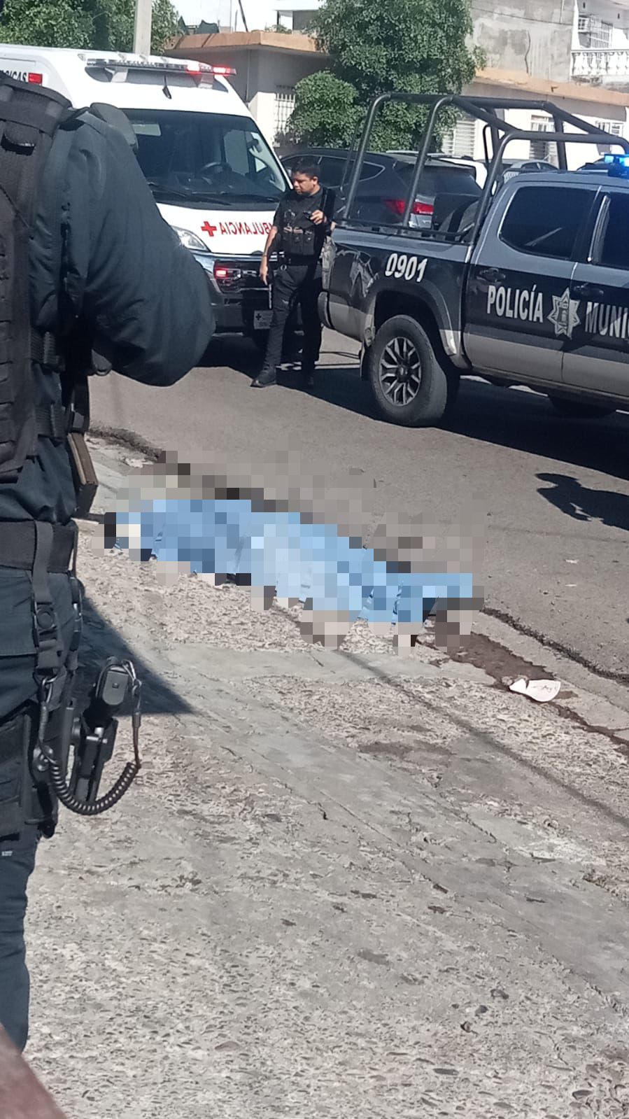 Hombre es asesinado a balazos en la colonia 5 de Mayo, Culiacán